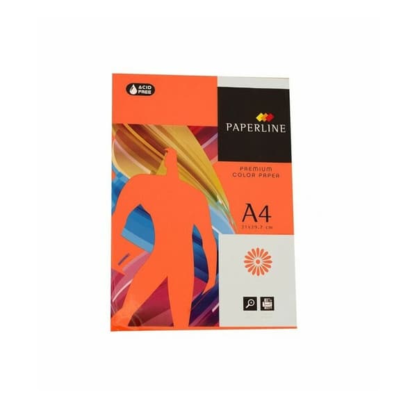 Printerpapir Fabrisa Paperline A4 500 Ark Orange (5 enheder)