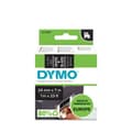 Miniatyrbillede 3 af 3: Lamineret tape til mærkningsmaskiner Dymo D1 53721 24 mm LabelManager™ Hvid Sort (5 enheder)