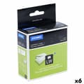 Miniatyrbillede 1 af 2: Printer labels Dymo 500 Dele 25 x 54 mm Hvid Sort (6 enheder)
