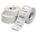 Miniatyrbillede 2 af 2: Ruller med etiketter Zebra 76179 102 x 64 mm Hvid