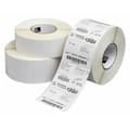 Miniatyrbillede 1 af 2: Ruller med etiketter Zebra 76179 102 x 64 mm Hvid