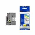 Miniatyrbillede 4 af 4: Lamineret tape til mærkningsmaskiner Brother TZE-151 Sort/Gennemsigtig 12 mm 24 mm x 8 m