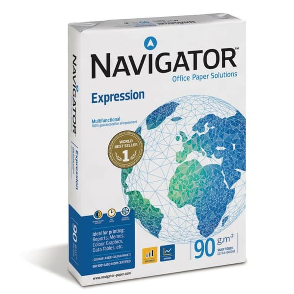 Skriverpapir Navigator Expression Hvit A4 5 Deler