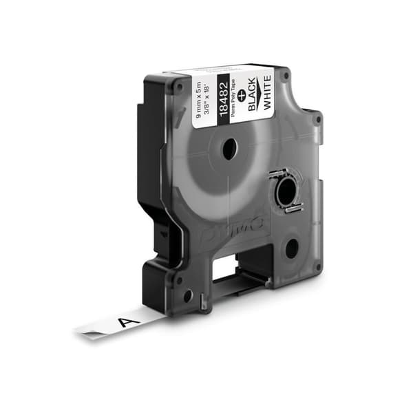 Lamineringsteip for merkemaskin Dymo 18482 Hvit
