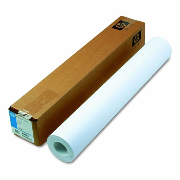 Couché papirrull HP C6019B Hvit 45,7 m Under tak