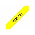 Miniatyrbilde 2 av 4: Originale Blekkpatroner Brother TZe-C31 Svart 12 mm