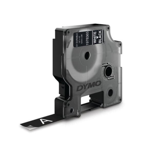 Lamineringsteip for merkemaskin Dymo LM D1 Svart Hvit/Svart