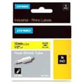 Pikkukuva 2 / 2: Laminoitu teippi tarrakoneelle Rhino Dymo ID1-12 Keltainen Musta 12 x 1,5 mm (5 osaa)