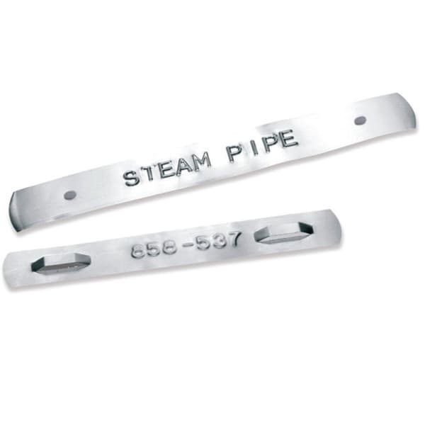 Lamineringsteip for merkemaskin Dymo 31000 Rhino™ 12 mm Aluminium (10 enheter)