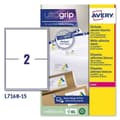 Miniatyrbild 2 av 2: Etiketter till Skrivare Avery L7168 Vit 15 Blad 199,6 x 143,5 mm (5 antal)