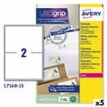 Miniatyrbild 1 av 2: Etiketter till Skrivare Avery L7168 Vit 15 Blad 199,6 x 143,5 mm (5 antal)