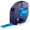 Pikkukuva 2 / 3: Laminoitu teippi tarrakoneelle Dymo 91205 12 mm LetraTag® Musta Sininen (10 osaa)