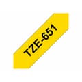 Pikkukuva 1 / 4: Laminoitu teippi tarrakoneelle Brother TZE651 Musta