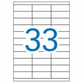 Pikkukuva 2 / 3: Liimaetiketit Apli 1270 Valkoinen 100 Levyt 70 x 25,4 mm