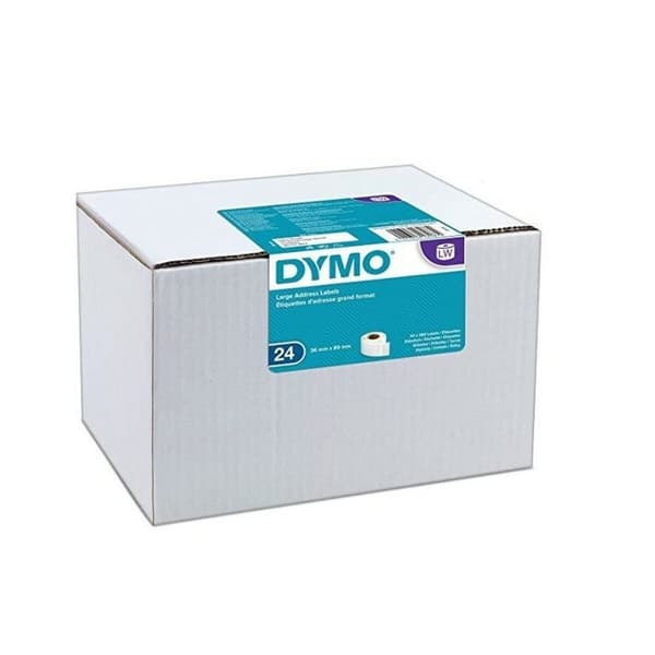 Printer labels Dymo S0722390 Hvid 36 x 89 mm