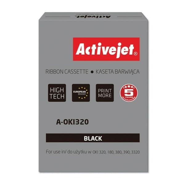 Alkuperäinen pistematriisiteippi Activejet A-OKI320 Musta