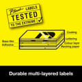 Miniatyrbilde 4 av 4: Lamineringsteip for merkemaskin Brother TZE421 Svart/Rød 9 mm