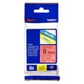 Miniatyrbilde 2 av 4: Lamineringsteip for merkemaskin Brother TZE421 Svart/Rød 9 mm