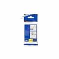 Miniatyrbild 1 av 2: Laminerat Band till Etikettskrivare Brother TZEFX231 12 mm x 8 m Svart/Vit