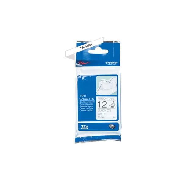Punktmatris Original Brother TZE-R231 Svart/Vit
