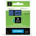 Pikkukuva 2 / 2: Laminoitu teippi tarrakoneelle Dymo D1 45806 LabelManager™ Musta Sininen (5 osaa)