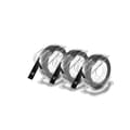 Miniatyrbillede 1 af 2: Lamineret tape Dymo S0847730 Sort