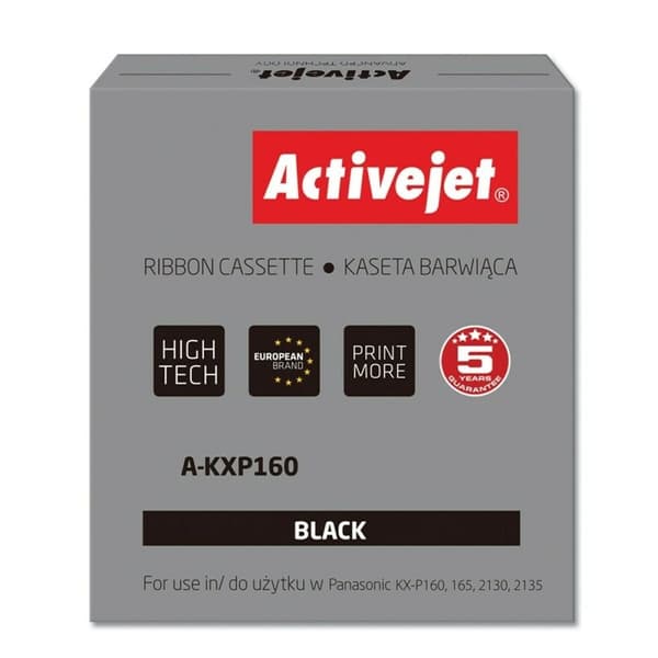 Alkuperäinen pistematriisiteippi Activejet A-KXP160 Musta Ei