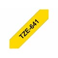 Pikkukuva 2 / 5: Laminoitu teippi tarrakoneelle Brother TZE641 Keltainen Musta Musta/Keltainen 18mm