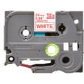 Pikkukuva 3 / 6: Laminoitu teippi tarrakoneelle Brother TZE252 Rojo/Blanco 24 mm