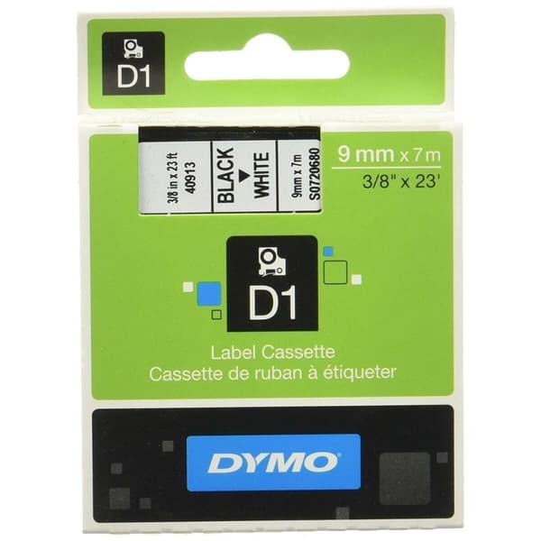 Lamineret tape til mærkningsmaskiner Dymo S0720680 Hvid