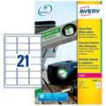 Miniatyrbild 2 av 2: Etiketter till Skrivare Avery Vit 20 Blad 63,5 x 38,1 mm (5 antal)