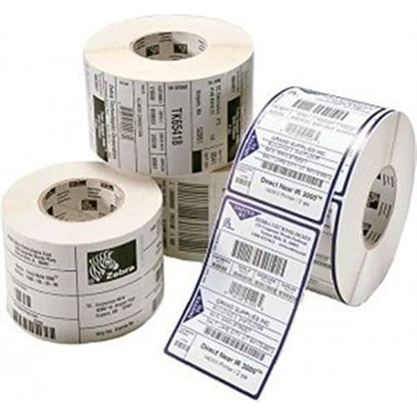 Printer labels Zebra 3007419-T Hvid Rektangulær Ø 76 mm