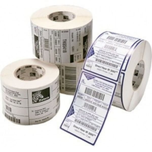 Printer labels Zebra 3006293-T Hvid Rektangulær Ø 19 mm