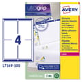 Miniatyrbild 2 av 3: Etiketter till Skrivare Avery L7169 Vit 100 Blad 99,1 x 139 mm (5 antal)