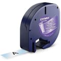 Miniatyrbild 2 av 2: Laminerat Band till Etikettskrivare Dymo 12267 12 mm x 4 m Transparent Plast Svart (10 antal)