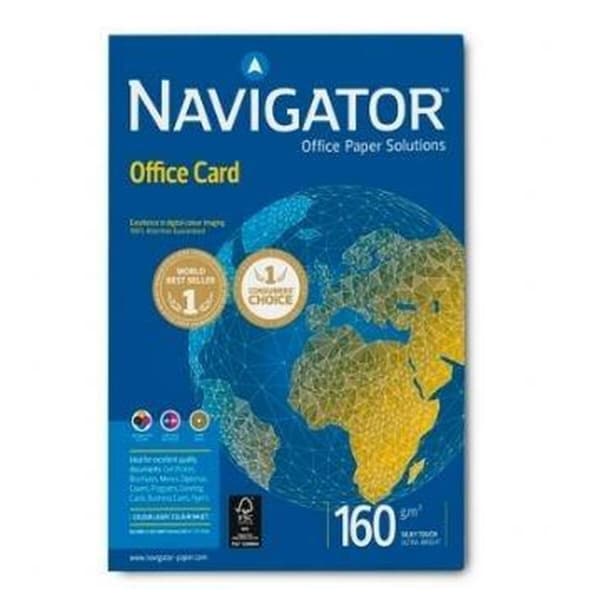 Printerpapir Navigator Office Card Hvid A4 (5 enheder)