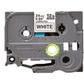 Miniatyrbillede 1 af 2: Lamineret tape til mærkningsmaskiner Brother TZ-251 Hvid Sort Sort/Hvid