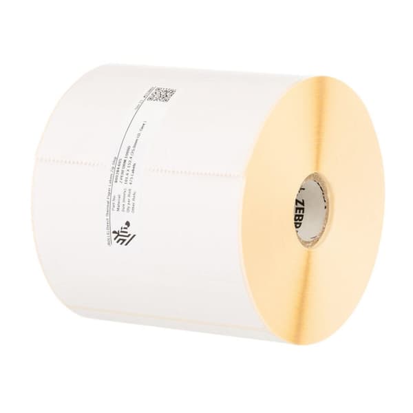Printer labels Zebra 3006308-T Hvid