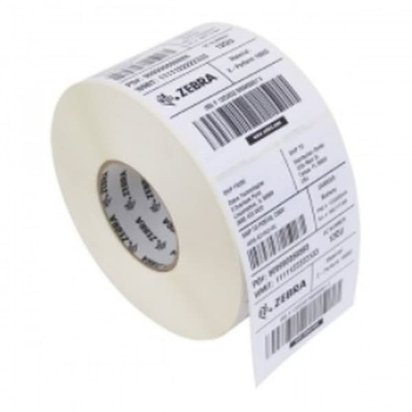 Printer labels Zebra 3006690 Hvid