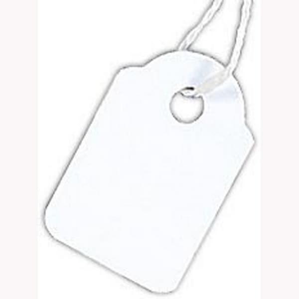 County Stationery Strung Tags pakke med 10 stk.