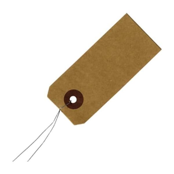 Etiketter kraft med metalltråd