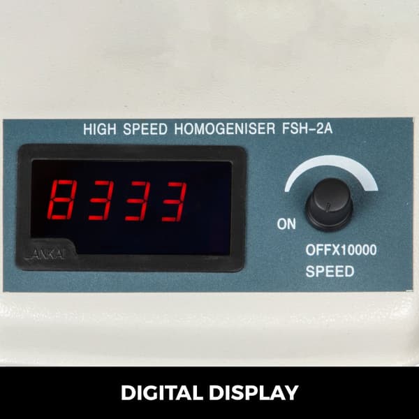 1L 22000rpm justerbar höghastighetshomogenisator med digital skärm, kraftfull prestanda, lyftdesign