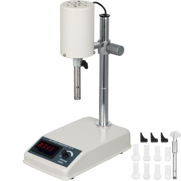 1L 22000rpm justerbar höghastighetshomogenisator med digital skärm, kraftfull prestanda, lyftdesign