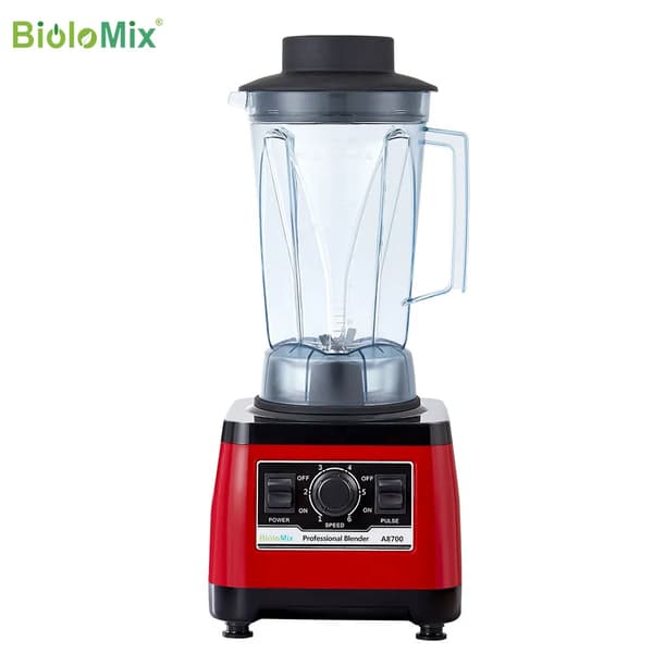 Professionell mixer, 2200W effekt, 6 hastighetsinställningar,Röd, Eu plugg