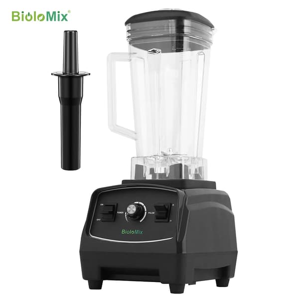 Heavy Duty Blender, 2200W Motor, 30000 RPM Hastighed,SORT, EU-stik