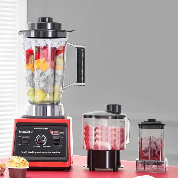 Elektrisk Blender, 15 Hastighedsindstillinger, 38.000 RPM Ydelse,EU, 3L+1.5L+0.5L