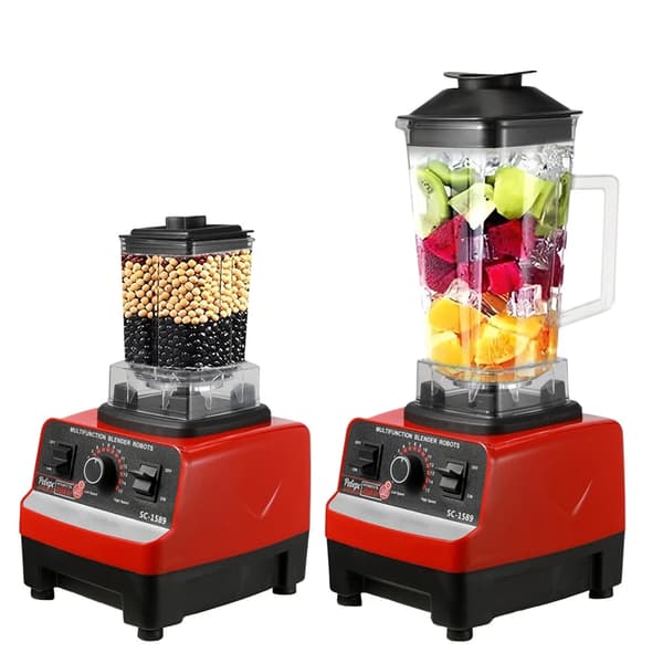 Elektrisk Blender, 2000W Effekt, Multifunktionel Brug,EU-stik, 2 i 1
