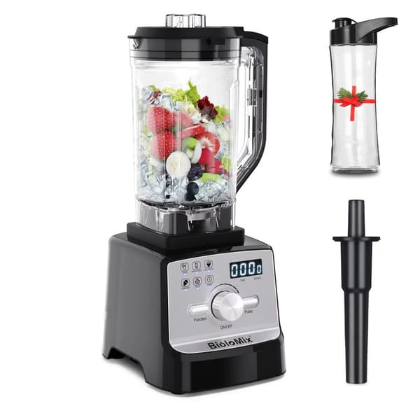 Professionel blender, 2200W effekt, 9 hastighedsindstillinger,T5900 N 600 krukke, Eu stik