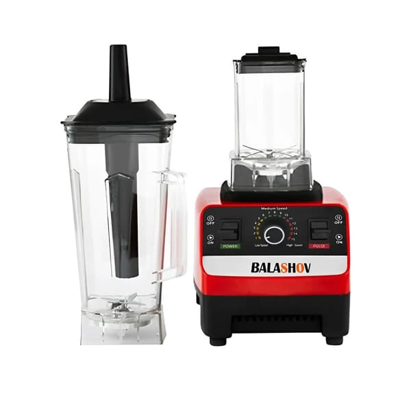 Højtydende foodprocessor, 2,5L kapacitet, 6 knive,Dobbelt, EU-stik