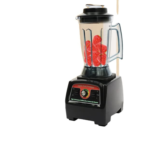 Suuri kapasiteetti mehulinko-sekoitin, 2800W teho, 57000 RPM nopeus,musta
